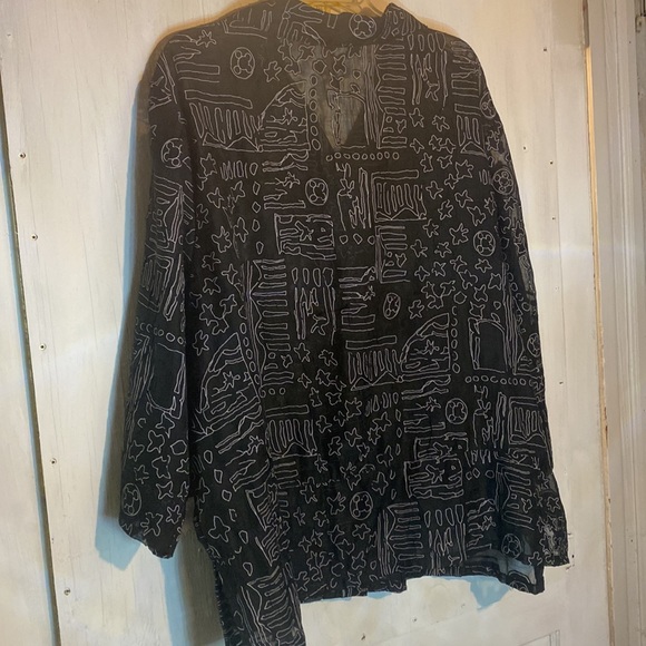 Napa Valley Woman New Gorgeous Slightly Sheer & So soft 24W Posh Buttons - Picture 8 of 9